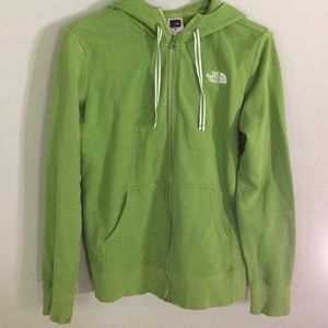 North Face • Green Zippy Jacket •